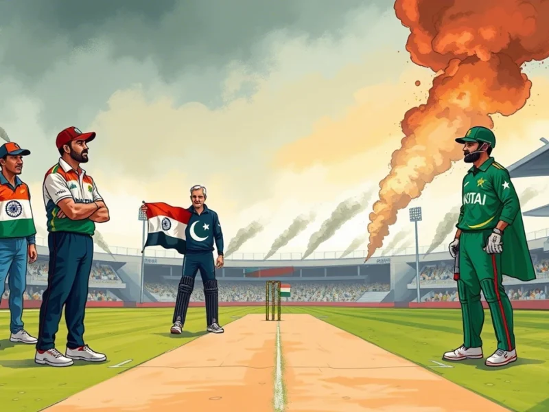 Cricket Caught in the Crossfire: India-Pakistan Tensions Slam Sports